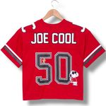 Her Universe Peanuts Joe Cool Snoopy Women's Cropped Football Jersey Photo 1