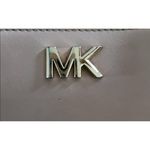 Michael Kors Bag Womens Size Medium Beige Tote Travel Double Handles Logo Photo 2