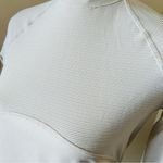 Nike mock neck shimmer stripe top, medium Photo 2