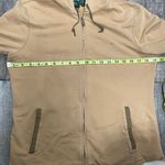Ralph Lauren Lauren  Tan Zipper Hoodie Size Medium Photo 11