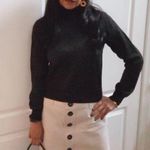 Burberry  cream color mini skirt button down size 6 Photo 0