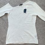 Cyrus Bone Asymmetrical Sweater Sz M - NWT Photo 3