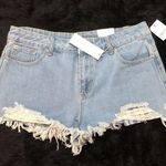 Rue 21  high rise shortie denim shorts NWT Photo 2