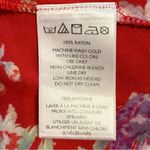 Kimchi Blue  x Urban Outfitters Floral Button-Front Mini Skirt in Red Size Small Photo 7