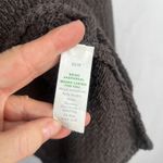 Aerie Textured Knit Edgy Boho Lounge Oversized Sweater Gray Neutral Size XS** Photo 7