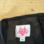 Bye Bambi Mini Skirt Fairytale Size 6 Black Photo 2