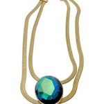 Thalia Sodi  Gold-Tone Large Stone Double Strand Statement Necklace Jewelry Photo 0