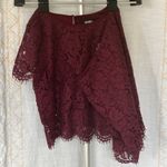 Lulus  Turn Back Time Burgundy Lace Two-Piece Dress Photo 2