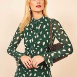 Reformation Fox Dress in Fen Size 4 Photo 3