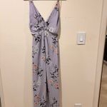 Lush Clothing Light Purple Dress with Light and White Pink Flowers Photo 3
