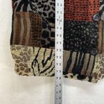 Ala Carte patterned jacket blazer patchwork animal leopard upholstery Sz Large Photo 5