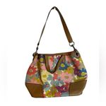 Coach Hadley Floral Tote Canvas Shoulder Bag Photo 1