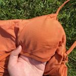 Orange Bikini Tank Top Size M Photo 2