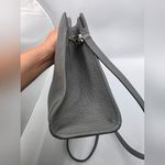 Michael Kors  Scarlett East West Satchel Charcoal Pebbled‎ Leather Handbag Photo 5