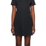 Outdoor Voices Black Birdie Polo Dress Black Athletic Preppy Size XXL NWT Photo 0