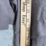 Eileen Fisher  Cardigan Drape Front Italian Fabric Open Front Neutral Gray Size S Photo 10