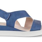 Ecco Touch Sandal Indigo Leather, Size EU 41 | US 10-10.5 New in Box Retail $150 Photo 2