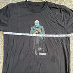 Bernie Sanders Cold Mittens Meme Black Short Sleeve T Photo 3