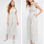 Free People  XS Size 0 Stripy Tie One-Piece Jumpsuit Jumper Photo 1