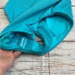 Trina Turk Women’s Ripple Rib Halter Plunge One Piece Swimsuit Blue Size 12 NEW Photo 11