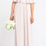 Show Me Your Mumu NWT Caitlin Ruffle Maxi Dress XS Show Me the Ring Formal Photo 0