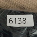 Vince Dress Striped T-Shirt Knotted Casual Short Sleeve Green Navy Size Large Photo 9