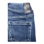 Vanity Womens jeans size 25 dark wash skinny leg denim stretch low rise Blue Photo 4