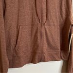 Yogalicious Lux Athletic Jacket Women’s size XL zip up hood pockets thumb holes Photo 3