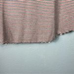 Toad & Co Stripe Scoop Neck Cap Sleeve Top Orange Blue White Size Small Photo 4