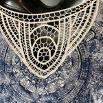 Time And Tru  Navy and White Short Sleeve Tee Photo 2