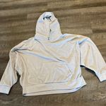 American Eagle  Light Purple Velour Hooded Sweatshirt Photo 0