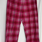 Nautica flannel pajama pants cotton plaid pink fuschia
small Photo 0