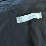 IRO  Nicely black studded Jumpsuit cowboy crop size 34 linen cotton blend 0 XS Photo 3