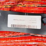 Nasty Gal Nwt space dyed ribbed flared trousers pants leggings lounge wear orang Photo 3