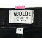 AGOLDE Sophie High Rise Skinny Crop Temple Hi-Waisted Distressed Destroyed Jeans Photo 6