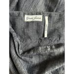 Guess  Jeans Women's Size Large Dark Denim Sleeveless A-Line Summer Dress Pockets Photo 7