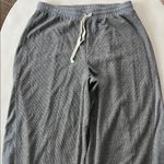 SOLAI The Label Marina Waffle Knit Pants in Heather Gray Size Medium $68 Photo 4