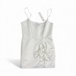 NWT DELFI Collective Teresa White Mini Dress Sz Medium $449 Photo 5