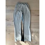 MNML Unisex Sweatpants Grey Size XS Flared Leg Paint Splatter High Waist Gray Photo 5