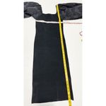 Flying Tomato  Puff‎ Sleeve Square Neck Bodycon Midi Dress Size Medium Black Photo 10