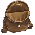 Lululemon Everywhere Belt Bag Nylon Tan Gold Hardware Adjustable Strap Photo 1