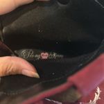 Penny Loves Kenny Penny loves Kenny Red embroidered booties size 8.5 Photo 8