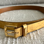 Lauren Ralph Lauren Woman’s Gold Belt Photo 0
