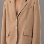 Maeve ANTHROPOLOGIE  Oversized Tan Blazer M/L Photo 0