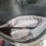 The Sak  Iris Black Pebbled Leather Adjustable‎ Crossbody Purse Shoulder Bag Photo 4