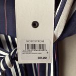 Treasure & Bond sz S blue white striped shirt dress NWT Photo 3