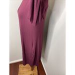 Peruvian Connection ‎ Solid Red Long Sleeve Kneelength Pockets Dress M Photo 6