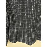 Evan Picone Evan-Picone Women’s Black & White Plaid Blazer Jacket Size 16 Timeless Style Photo 6