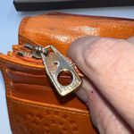 CELINE  RARE Embossed Macadam Long Leather Wallet with full inclusion Photo 8