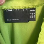 ASOS Design Women's Green Satin Slip Dress Size 2P. NWOT Photo 6